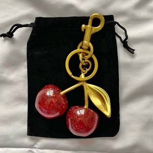 Cherry bag charm